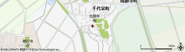 新潟県長岡市千代栄町1288周辺の地図