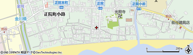 石川県珠洲市正院町正院23周辺の地図