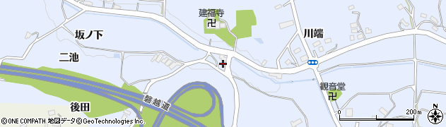 福島県郡山市西田町木村（二池）周辺の地図