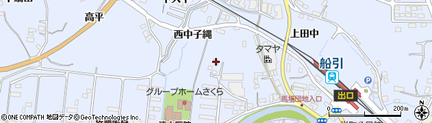 福島県田村市船引町船引西中子縄24周辺の地図