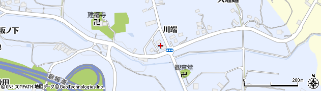 福島県郡山市西田町木村（川端）周辺の地図