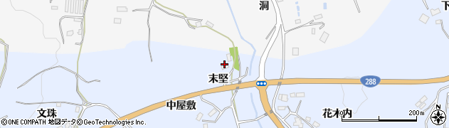 福島県田村市船引町船引（末堅）周辺の地図