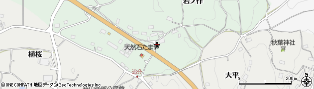 福島県田村市船引町笹山岩ノ作58周辺の地図