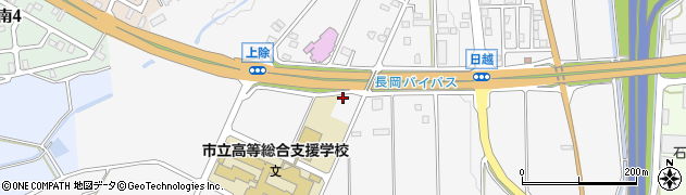 新潟県長岡市日越1415周辺の地図