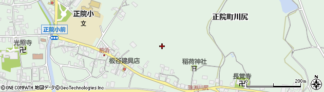 石川県珠洲市正院町川尻周辺の地図