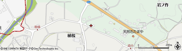 福島県田村市船引町笹山岩ノ作636周辺の地図