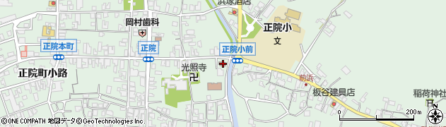正院駐在所周辺の地図