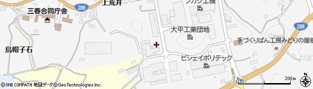 福島県田村郡三春町熊耳大平周辺の地図
