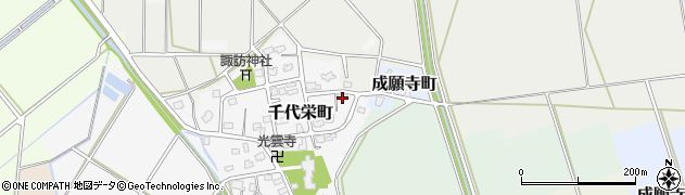 新潟県長岡市千代栄町24周辺の地図