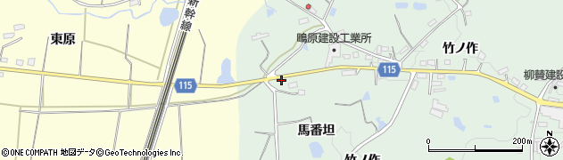 福島県郡山市日和田町八丁目（堺田）周辺の地図