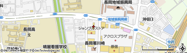 新潟県長岡市四郎丸町周辺の地図