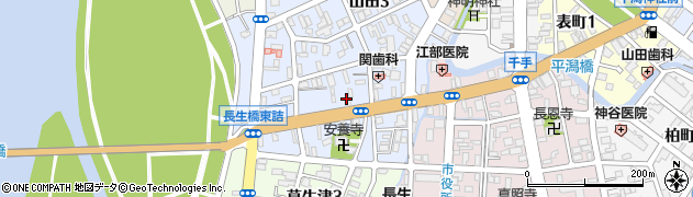 株式会社今議商店　本店周辺の地図