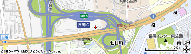 新潟県警察本部高速道路交通警察隊長岡分駐隊周辺の地図