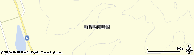 石川県輪島市町野町（南時国）周辺の地図