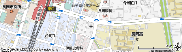太平ビルサービス株式会社　長岡営業所周辺の地図