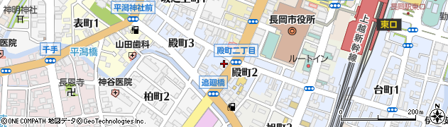 株式会社富有社長岡支店周辺の地図