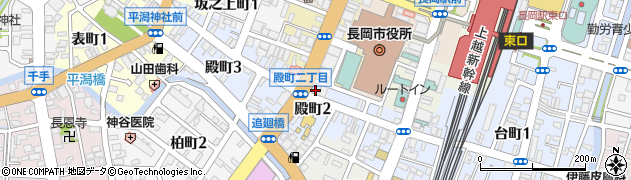 長岡小嶋屋 本店周辺の地図