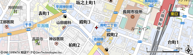 与華楼周辺の地図
