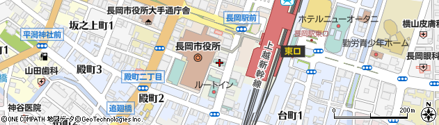 ホテル法華クラブ新潟・長岡周辺の地図