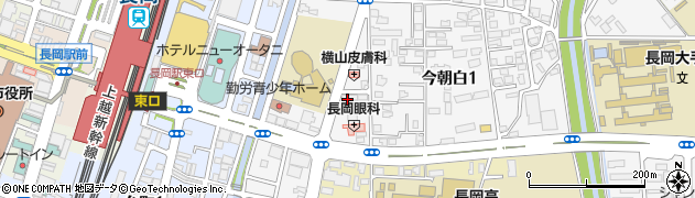 日産レンタカー長岡店周辺の地図
