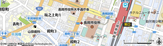 和創作 灯 あかり 長岡駅前店周辺の地図