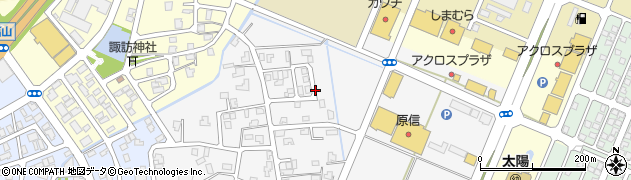 新潟県長岡市七日町周辺の地図