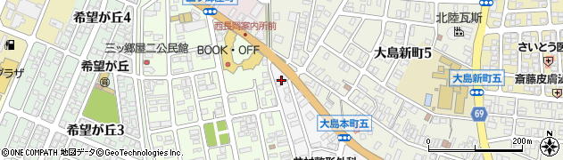 ホーメックス長岡支店周辺の地図