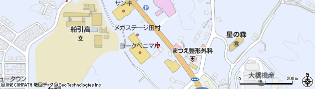 トミタメガステージ　田村店周辺の地図