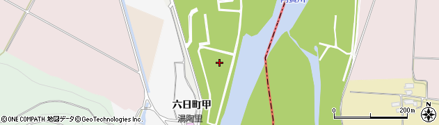 福島県会津美里町（大沼郡）堰向周辺の地図