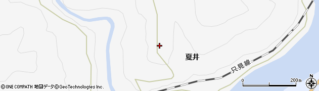 福島県大沼郡金山町本名広立周辺の地図