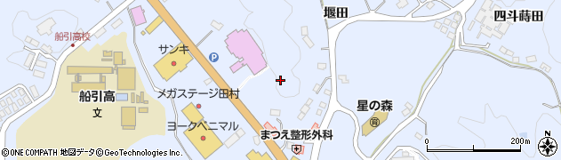 福島県田村市船引町船引源次郎周辺の地図