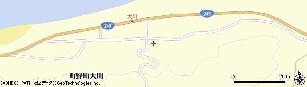 石川県輪島市町野町大川ヌ20周辺の地図