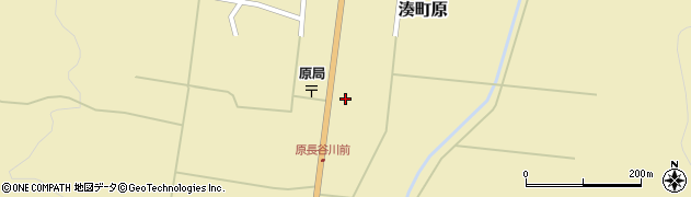 福島県会津若松市湊町大字原（新橋）周辺の地図