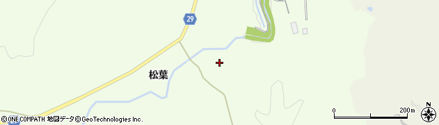 福島県郡山市逢瀬町夏出（向原）周辺の地図