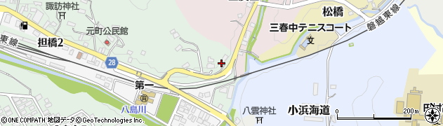 福島県田村郡三春町平沢担橋476周辺の地図
