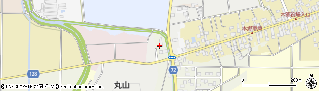 福島県会津美里町（大沼郡）蛇ノ宮周辺の地図
