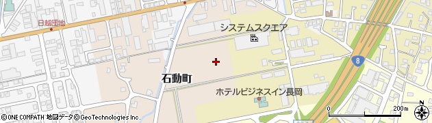 新潟県長岡市石動町周辺の地図
