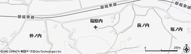 福島県田村市船引町文珠（福原内）周辺の地図