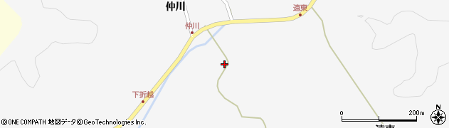 福島県田村市常葉町新田作（五味田）周辺の地図