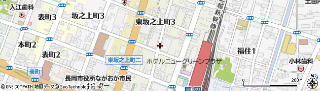 IYパーキング長岡周辺の地図