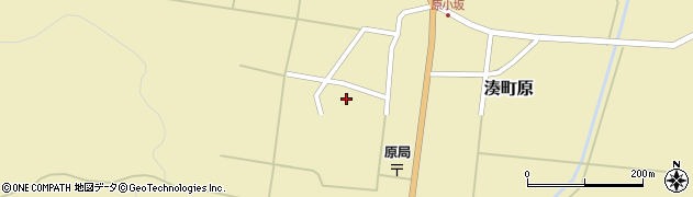 福島県会津若松市湊町大字原（林下）周辺の地図