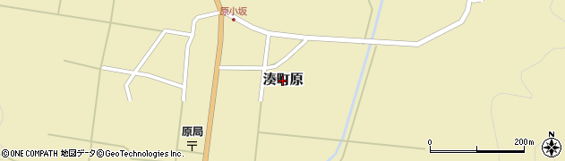 福島県会津若松市湊町大字原周辺の地図