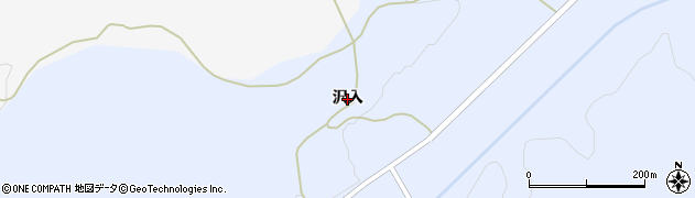福島県双葉町（双葉郡）上羽鳥（沢入）周辺の地図