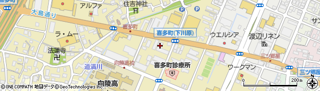 プラウ長岡店周辺の地図