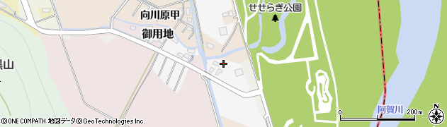 福島県会津美里町（大沼郡）家東（甲）周辺の地図