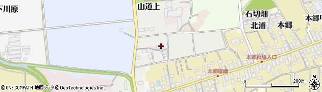福島県会津美里町（大沼郡）石切畑周辺の地図