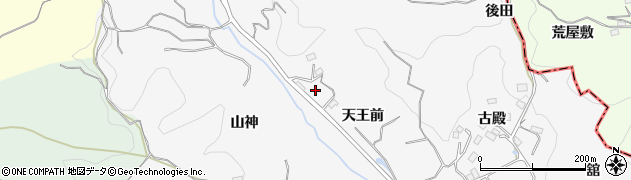 福島県三春町（田村郡）熊耳（天王前）周辺の地図