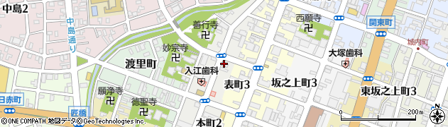 平野クリーニング店周辺の地図