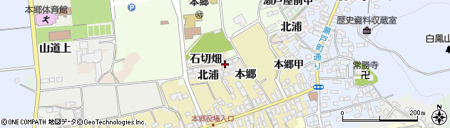 福島県会津美里町（大沼郡）北浦（甲）周辺の地図