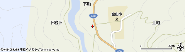福島県大沼郡金山町川口上町678周辺の地図